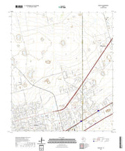 US Topo 7.5-minute map for Odessa NE TX