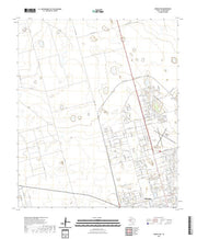 US Topo 7.5-minute map for Odessa NW TX