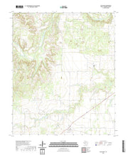 US Topo 7.5-minute map for Old Glory TX