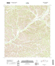 US Topo 7.5-minute map for Open Hollow TX