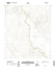 US Topo 7.5-minute map for Orla SE TX