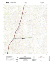 US Topo 7.5-minute map for Orvil TX