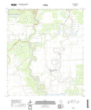 US Topo 7.5-minute map for Otey TX