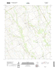 US Topo 7.5-minute map for Otto TX