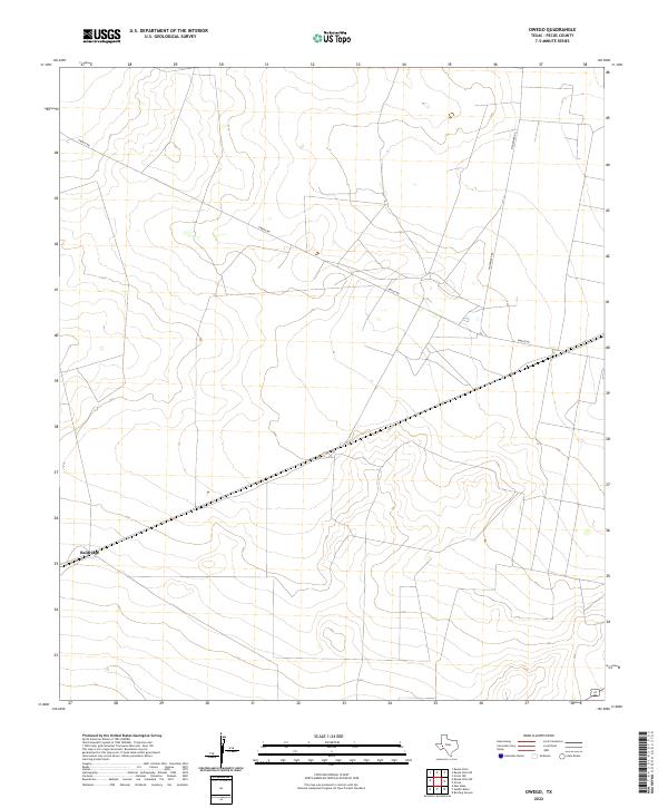 US Topo 7.5-minute map for Owego TX