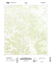 US Topo 7.5-minute map for Owens Creek SE TX