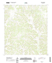 US Topo 7.5-minute map for Ozona SE TX