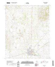 US Topo 7.5-minute map for Paducah TX