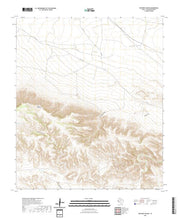 US Topo 7.5-minute map for Panther Canyon TX