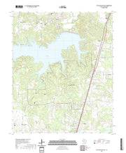 US Topo 7.5-minute map for Pat Mayse Lake East TX