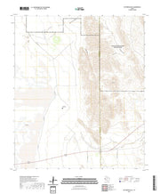 US Topo 7.5-minute map for Patterson Hills TX