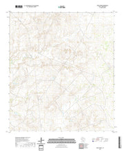 US Topo 7.5-minute map for Pinto Creek TX