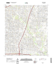 US Topo 7.5-minute map for Plano TX