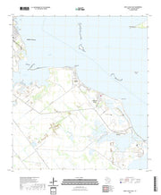 US Topo 7.5-minute map for Port Lavaca East TX