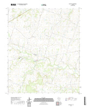 US Topo 7.5-minute map for Pottsville TX