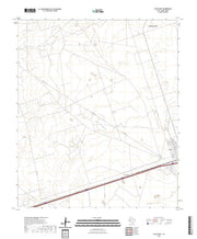 US Topo 7.5-minute map for Pyote West TX