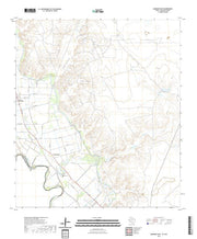 US Topo 7.5-minute map for Quemado East TXCOA