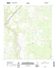 US Topo 7.5-minute map for Quintana TX