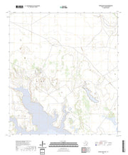 US Topo 7.5-minute map for Riviera Beach NW TX