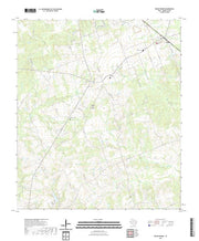 US Topo 7.5-minute map for Roans Prairie TX