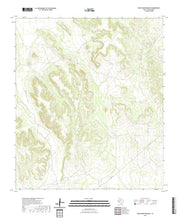 US Topo 7.5-minute map for Rock House Draw NE TX
