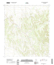 US Topo 7.5-minute map for Rock House Draw NW TX