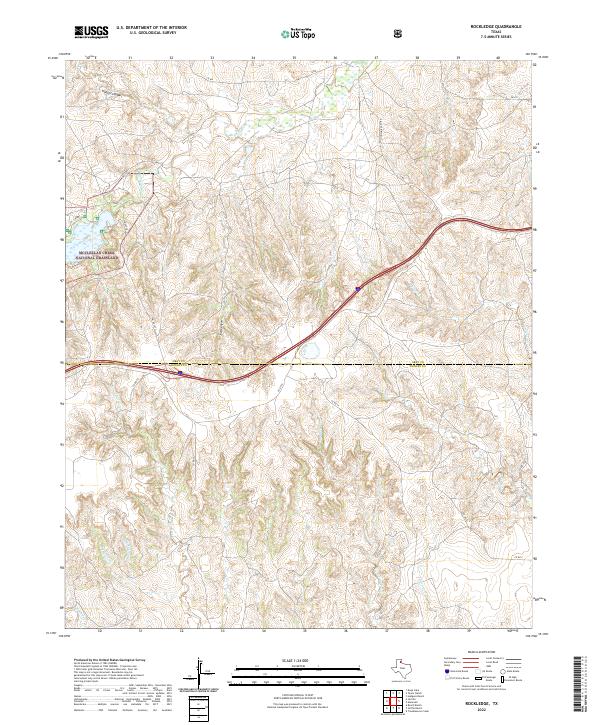 US Topo 7.5-minute map for Rockledge TX