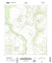 US Topo 7.5-minute map for Rosser TX