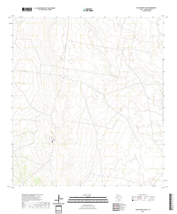 US Topo 7.5-minute map for San Antonio Viejo TX