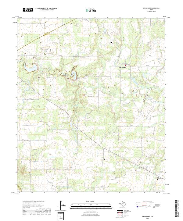 US Topo 7.5-minute map for Sipe Springs TX