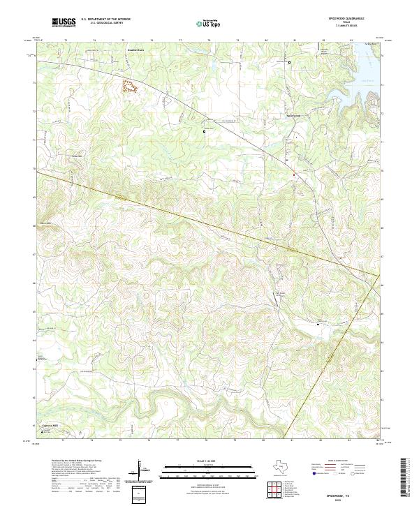 US Topo 7.5-minute map for Spicewood TX