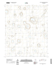 US Topo 7.5-minute map for West of Dick Moore Canyon TX