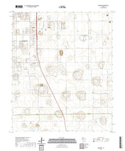 US Topo 7.5-minute map for Woodrow TX