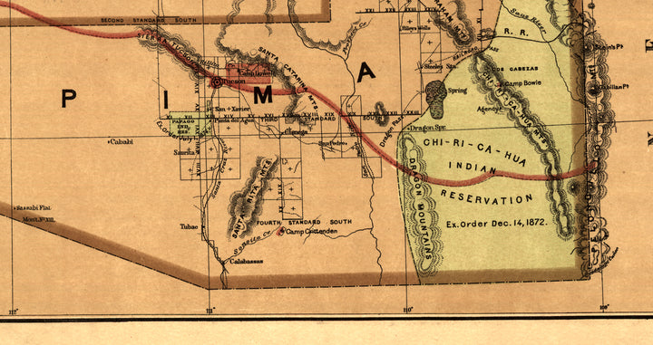 Territory of Arizona, 1876
