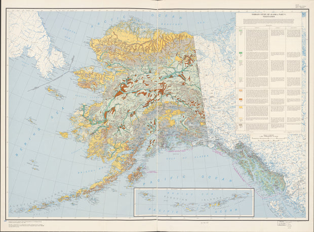 Vegetation Terrain Study of Alaska, 1960