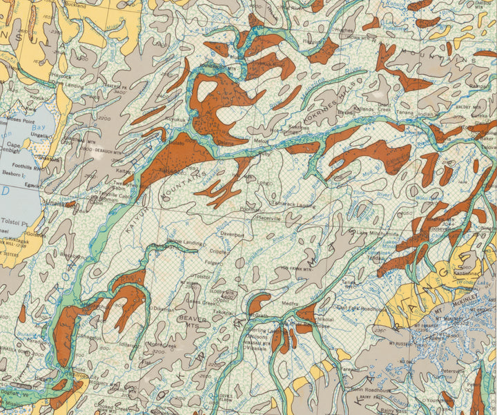 Vegetation Terrain Study of Alaska, 1960