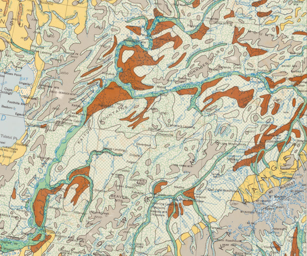 Vegetation Terrain Study of Alaska, 1960