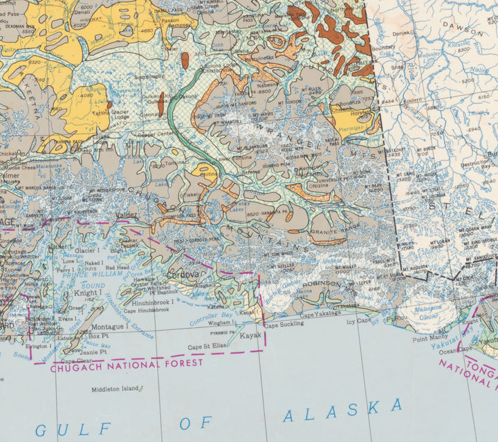Vegetation Terrain Study of Alaska, 1960