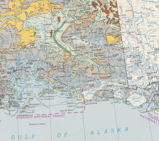 Vegetation Terrain Study of Alaska, 1960