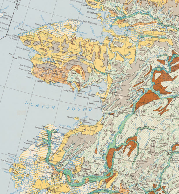 Vegetation Terrain Study of Alaska, 1960