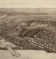 The Twin Ports - Superior, Wisconsin and Duluth, Minnesota, 1915