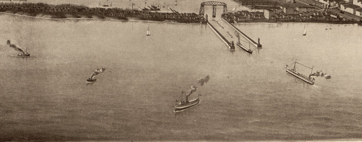 The Twin Ports - Superior, Wisconsin and Duluth, Minnesota, 1915