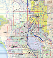 Greater Salt Lake City Metro Area Wall Map