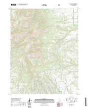 US Topo 7.5-minute map for Abajo Peak UT