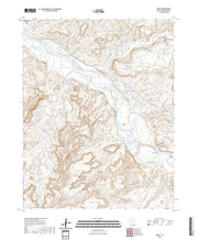 US Topo 7.5-minute map for Aneth UT
