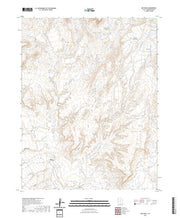 US Topo 7.5-minute map for Ant Knoll UT