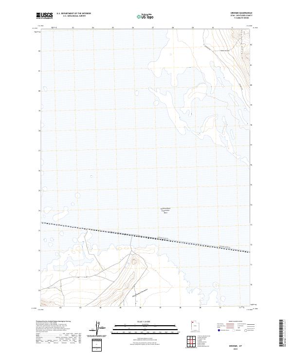 US Topo 7.5-minute map for Groome UT
