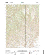 US Topo 7.5-minute map for Jim Canyon UTCO