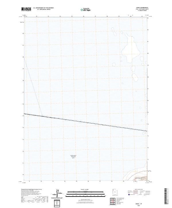 US Topo 7.5-minute map for Lemay UT