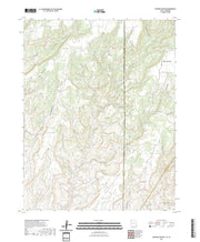 US Topo 7.5-minute map for Papoose Canyon UTCO